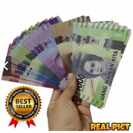 Uang Mainan Anak Replika Uang Kertas Mainan Mirip Asli Mainan Edukasi
