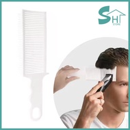 Men's Barber Comb Oil Hair Comb Flat Hair Push Clipper Comb Hair Care Aids Fading Comb Salon Hairdre