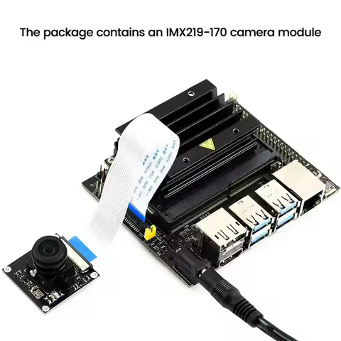 ELECT-IMX219-170 Camera Module 8MP 3280X2464 Sensor, 170° FOV For Raspberry Pi & Jetson Nano