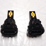 2 LED Fog Light Bulb Auto H16 Connector Holder Male Cable Clip