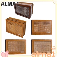 ALMA Money Box, Wooden Reusable Piggy Bank, Home Use with Saving Money Goals Counter Handmade Money 