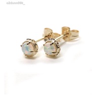 ◄℡agete / Akado Japanese simple and versatile 10K opal earrings / earrings Japan purchasing
