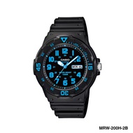 นาฬิกาข้อมือนาฬิกา CASIO STANDARD รุ่น MRW-200H ของแท้ประกันCMG รับประกันศูนย์ 1 ปี รุ่น MRW200H
