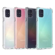 Samsung Galaxy A51 & A71 Clear Anti-Crack Silicone Soft Case