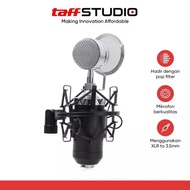 [SDW] pekanbaru/TAFFSTUDIO MIC CONDENSER BM8000 ORIGINAL MIC MICROPHONE CONDENSER GAMING RECORDING S