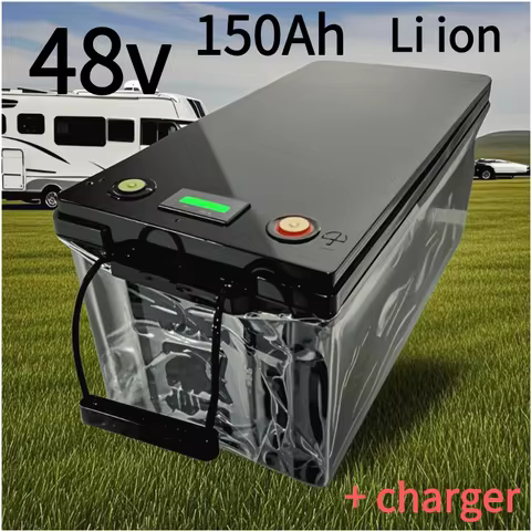 48v 150AH li-ion Lithium Replace power battery 100Ah 5kwh 7kwh for Golf cart backup RV EV inverter S