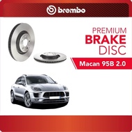 BREMBO Front Brake Disc (2pcs) For Porsche Macan 95B 2.0