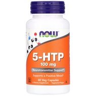 ✅READY STOCK✅ Now Foods 5-HTP 5HTP 5 HTP 100 mg 60 / 120 Veg Capsules / 50 mg 30 veg caps / 180 veg 