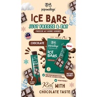 Pop's Malaya Ice Bars Chocolate isi 7 stick (30ml x 7 Ice Bars) - Ice Bars Rasa Coklat