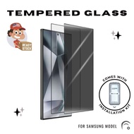 FRESCO CLEAR/PRIVACY 9H Tempered Glass Screen Protector for Samsung Galaxy S25 S24 Ultra Easy Applic