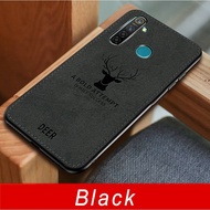 Oppo Realme 5 Softcase Armor TPU Cloth Texture Jeans Protector