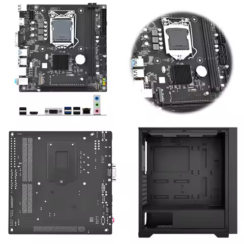 B75M-I Mini-ITX Motherboard LGA 1155 Desktop Motherboard Supports DDR3 Computer Main Board 16GB M.2 