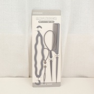 (PAP) 4 in 1 Hair Styling Comb Set Hair Braid Hair Comb Salon Hair Comb 4in1 Flexible Plastic 4in1 H