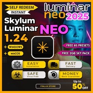 Luminar NEO 2025 | Luminar AI | Luminar 4 + FREE Presets Latest Lifetime For Windows & McOS (64-Bit)