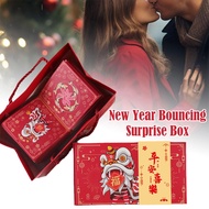 Bounce Red Envelope Box Creative Birthday Surprise Gift Wedding Gift Box Flying Gift Explosive Box U4W2