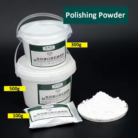 100/300/500g Crystal Diamond Powder Grinding Jewelry Powder Abrasive Tools Jade Polishing Powder Jad