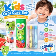 Kids Fluoride Toothpaste Watermelon Flavor 60g Cavity Protection for Children 4+