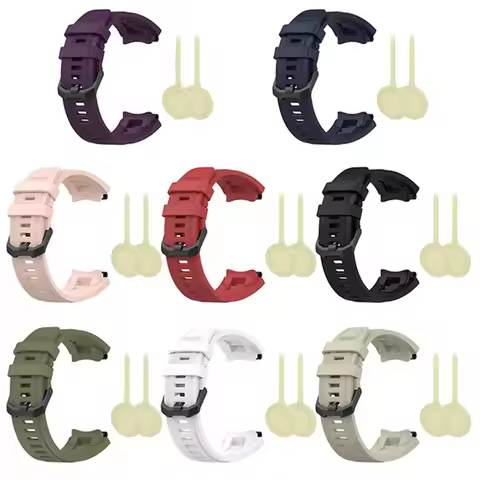 Original Silicone Strap for Huami Amazfit T-Rex 2 Smart Watch Replacement Bracelet for Huami Amazfit