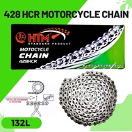 428 HTM TITANIUM CHAIN CHROME CHAIN GOLD CHAIN RACING HEAVY DUTY MOTORCYCLE SPROCKET RK RKM 428M 428