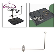 [deevoka] Fly Tying Vise Tool Replacement Fly Tying Vise Fly Vise Metal 360 Degree Rotary Fly Tying 