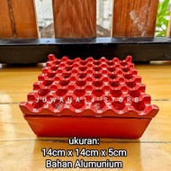 Asbak Unik Aesthetic Asbak Hotel Bahan Alumunium Asbak Aluminium Lubang 36 Cocok Buat Asesoris Kado 