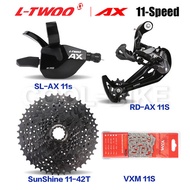 พิมพ์เขียว ltwoo AX 11ชุดอุปกรณ์เปลี่ยนความเร็วแบบโซ่ vxm