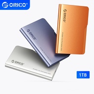 ORICO 1TB Aluminum Alloy Portable SSD External Solid State Drive 1T HD USB PSSD Type C Hard Disk for