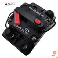 PEONYSG Circuit Breaker Switch, Recoverable Overcurrent Protection Circuit Breaker, Practical Metal 