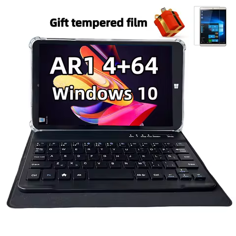 Big Sales 8 INCH AR2 Windows 10 Tablet PC 4GB RAM 64GB ROM WIFI 1280*800 Z8300 CPU 64 BIT Quad Core 