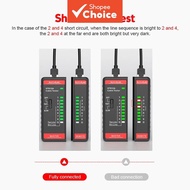 One Set HT812A Circuit Detector RJ11 RJ45 Signal Inspector Fits CAT5 CAT5E CAT6 CAT6A Wires