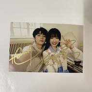 When I Fly to You Zhou Yiran Zhang Miaoyi Autographed Zhou Yiran Zhang Miaoyi Signature Photo Classm