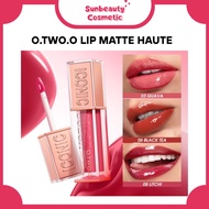 O.two.o Haute Hydrating Vinyl Lip Gloss Jelly Tint Moisturizing High Shine Watery Plump Lipstick Mak