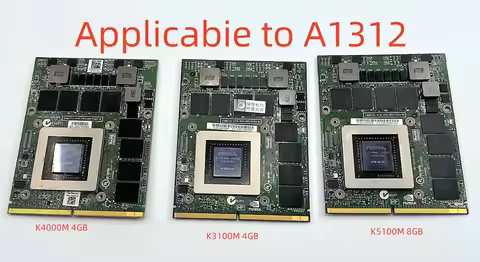 K3100m gddr5 4gb graphics card for IMAC a1311 a1312 k4000m k5000m k3000m n15e - Q1 - A2