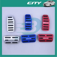 Honda City GM2 GM3 Auto Pedal Non-Slip Pedal Brake Foot Treadle Pad Cover Kit For City TMO (2008-201