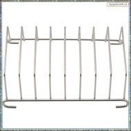 2 Pcs Toast Bread Rack Holder 8  Holes Tool Cooling Grid Bread Rack Rectangle Air Fryer Accessories 