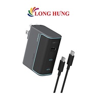 Combo cốc sạc Cuktech GaN 1USB 2Type-C 100W + Cáp USB Type-C to Type-C AD1003 - Hàng chính hãng