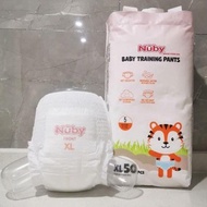 Nuby Super Waterproof Diaper Pants High Quality Diapers -1 Bag Of 50 Pieces Ml / XL /XXL /XXXL