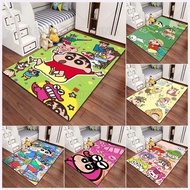 Crayon Shin-chan Soft Carpet For Playroom Cute Cartoon Print Rug Anti-Slip Kids Bedroom Floor Mat To
