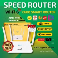 2024 New Modem C600 Wifi Modem Modified C300 Upgrade Version 4G CPE Wifi Router Home Unlimited Hotspot