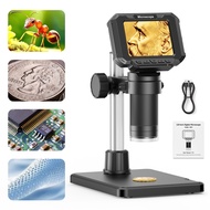 2.8inch Digital Coin Microscope 1000X Coin Magnifier with Screen for Error Coins Compatible with Win