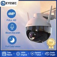 EYESEC CCTV Outdoor 4MP FHD Waterproof Full Color Wireless WiFi Kamera CCTV Jarak Jauh Iewat HP