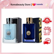 Versace Pour Homme Eau De Toilette/Versace Pour Homme Dylan Blue EDT 100ml น้ําหอมผู้ชาย กล่องซีล