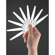 Feeler Gauge Single Piece Stainless Steel High Precision Feeler Gauge Set Feeler Blades Feeler Gauge