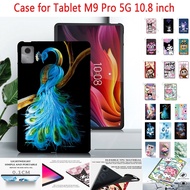 For Tablet Galaxy Tab M9 Pro 5G 10.8'' 2024 2025 High Quality TPU Dropproof Cover M9Pro N20 Cute Car