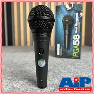 แท้มหาจักร* SHURE ไมโครโฟน รุ่น PGA58-LC PGA58 PGA-58 Dynamic Microphone ชัวร์ ไมค์ ไมค์สาย ไมค์ร้อง