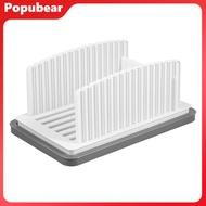 Woeuri Bread Slicer with Crumb Catcher Homemade Bread Cutter Tray Foldable Bread Slicer for Homemade