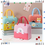 YOHII Cartoon Lunch Bag, Portable Lunch Box Accessories Insulated Lunch Box Bags, Convenience Thermal Bag Insulated Thermal Tote Food Small Cooler Bag
