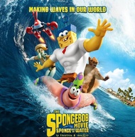 3D BLURAY English Cartoon The Spongebob Movie : Sponge Out Of Water