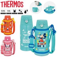 (代購)日本 Thermos 膳魔師 x Miffy / Disney Mickey / Minnie 兒童適用不銹鋼真空保冷保溫一鍵式便攜水壺 Stainless Steel Bottle for Kids Children 600ml (8款可選)