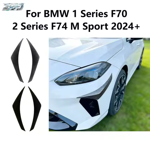 For BMW 1 Series F70,2 Series F74 M Sport 2024+ High-Performance Front Bumper Side Splitter And Fog